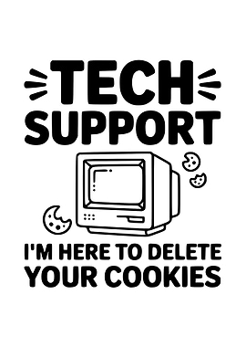 Tech Support Deleting Cookies