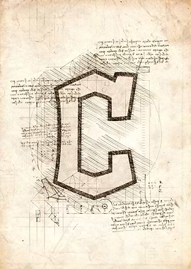 Letter C Architectural Sketch