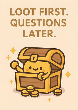 Loot First, Questions Later
