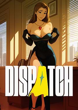 Dispatch Animated Woman in Office Setting