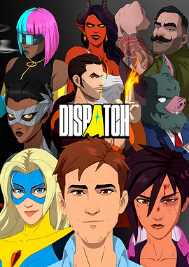 Dispatch: Animated Character Group Portrait