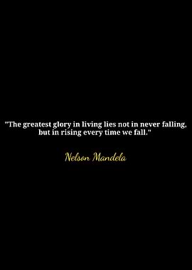 Nelson Mandela Quote on Black