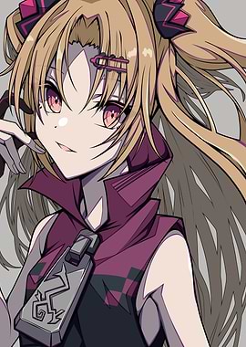 Anime Girl with Blonde Hair