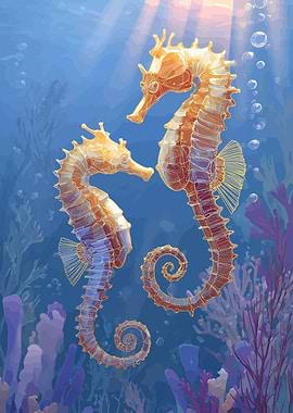 Seahorse Animal Family