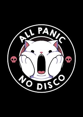 All Panic No Disco Funny Cat