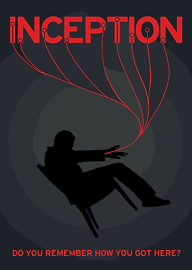 Inception Movie Poster Minimalist Art