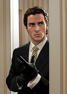 Serious Man Illustration