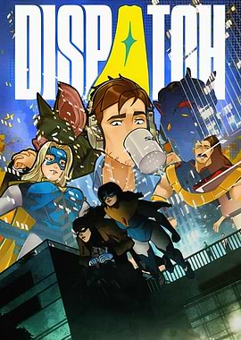 Dispatch Comic Book Cover Art