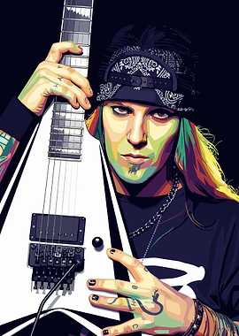 Alexi Laiho Guitarist Wpap Art