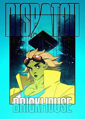 Dispatch Brickhouse Character Art