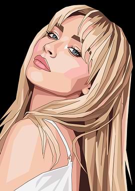 Sabrina Carpenter Pop Art