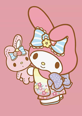 My Melody with Plush Toy