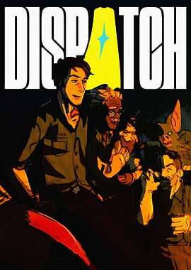 Dispatch Comic Book Cover Art
