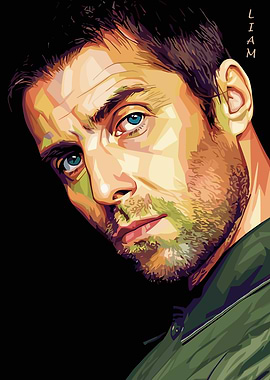 Liam Gallagher Portrait