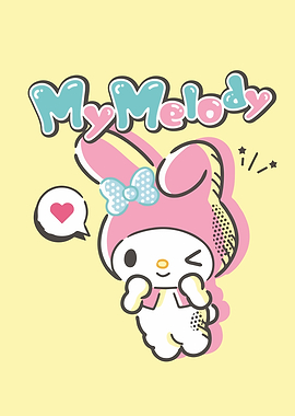 My Melody Cartoon Character Illustration