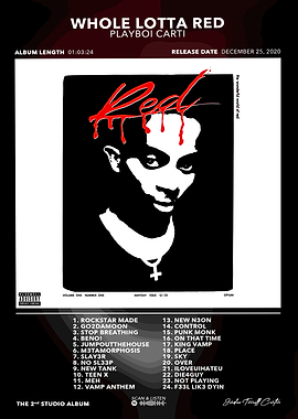 Whole Lotta Red - Playboi Carti Album