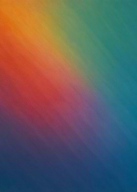Aurora Fields Wall Art | Gradient Color Abstract | Joyful Modern Decor