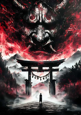 Torii Gate and Demon