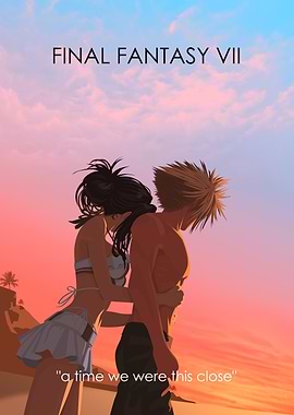 Final Fantasy VII Beach Embrace