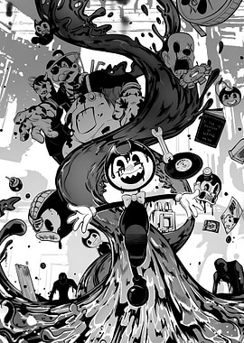 Bendy and the Ink Machine Collage
