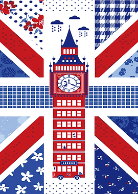 London Union Jack Pattern