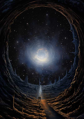 Cosmic Tunnel Journey