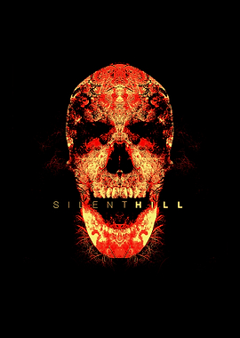 Silent Hill Skull Poster