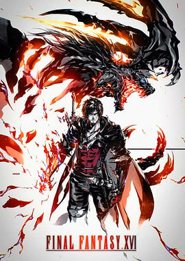 Final Fantasy XVI Character and Beast