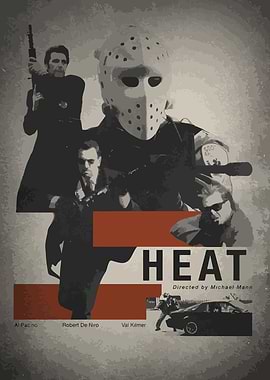Heat Movie Poster Fan Art