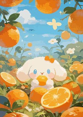 Cinnamoroll with Oranges