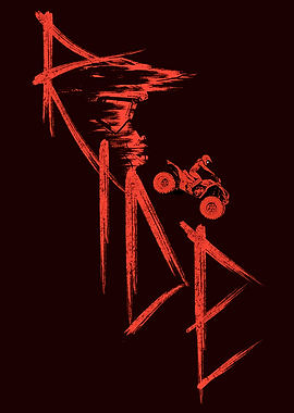 Ride ATV Illustration