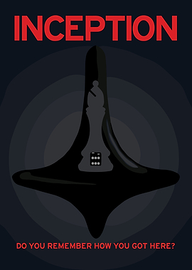 Inception Minimalist Movie Poster