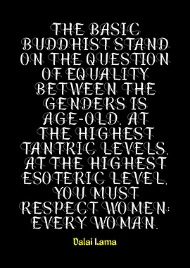Dalai Lama Quote on Equality