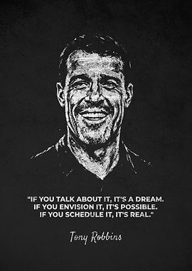 Tony Robbins Inspirational Choose Quote