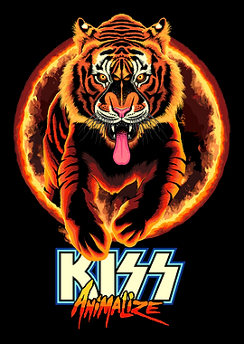 KISS Animalize Album Cover Art