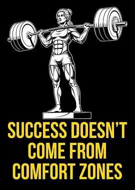 Weightlifting Woman: Success Beyond Comfort Zones