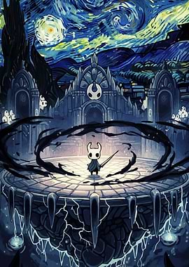 Hollow Knight Starry Night