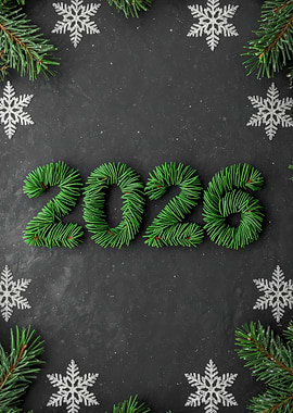 2026 New Year Holiday Decoration