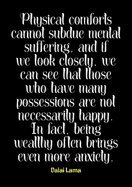 Dalai Lama Quote on Wealth