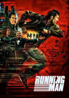 The Running Man Movie Poster