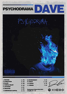 Psychodrama Dave Album Art