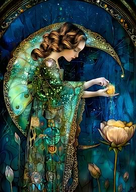 Enchanting Fairy with Magic Dust