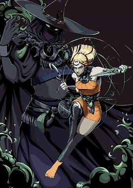 Hades Game Character Illustration