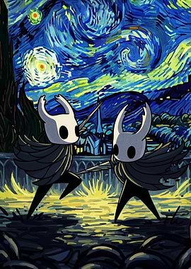 Hollow Knight Starry Night Mashup