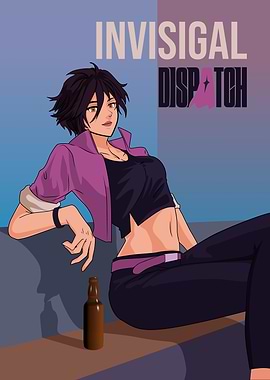 Invisigal Dispatch Illustration