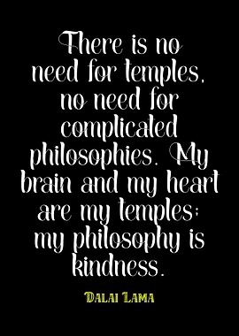 Dalai Lama quote on kindness