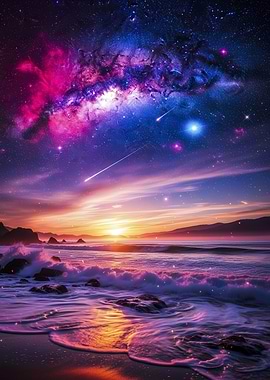 Cosmic Beach Sunset