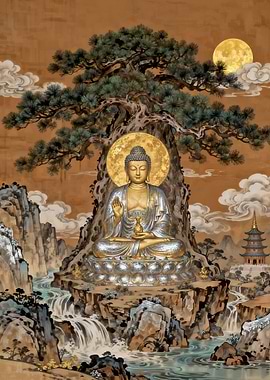Buddha Under Tree