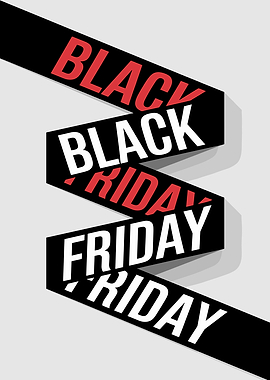 Black Friday Ribbon Sale