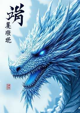 Icy Blue Dragon